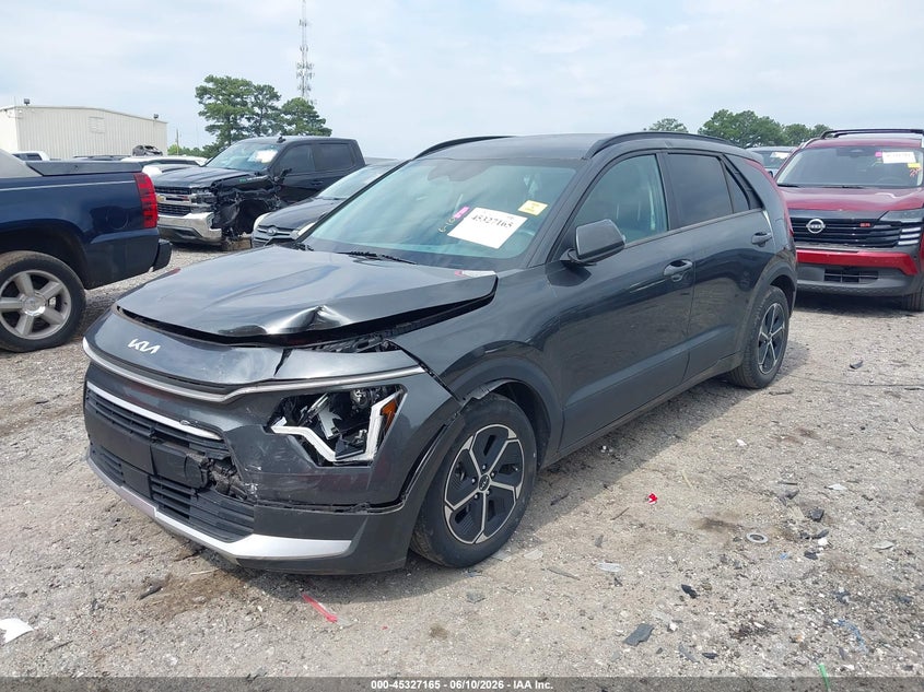 Vin: kndcr3le7p5115302, lot: 45825098, kia niro ex 20232