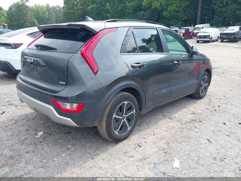 Vin: kndcr3le7p5115302, lot: 45825098, kia niro ex 20234