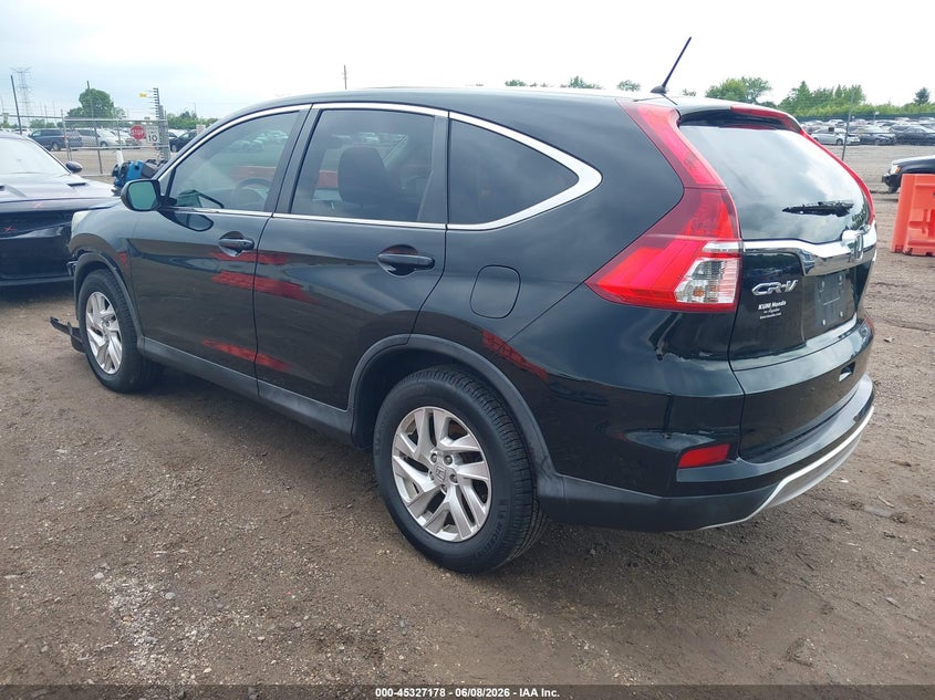 Vin: 2hkrm4h5xgh609046, lot: 45825111, honda cr-v ex 20163