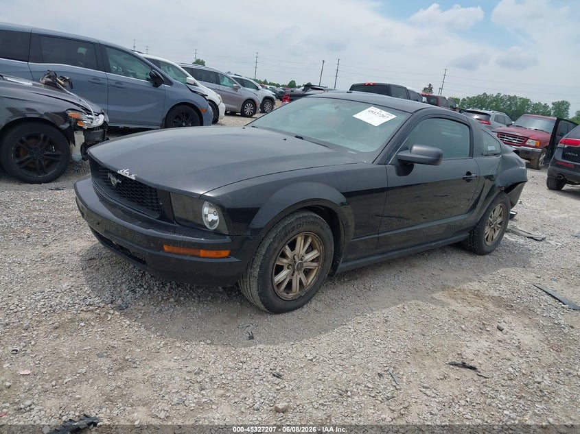 2007 Ford Mustang V6 Deluxe/V6 Premium 1ZVFT80NX75255860 photo 1
