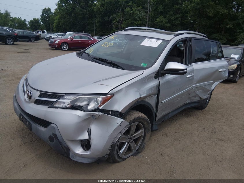 Vin: 2t3rfrev3fw354498, lot: 45825143, toyota rav4 xle 20152