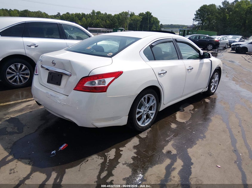 Vin: 1n4aa5ap3cc806871, lot: 45825172, nissan maxima 3.5 s 20124