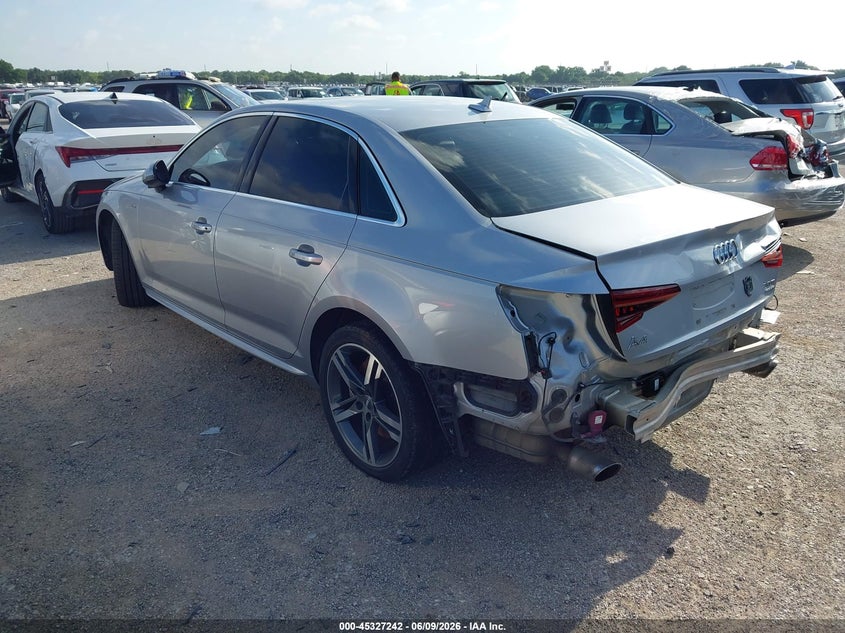 2018 AUDI A4 auction photo 3
