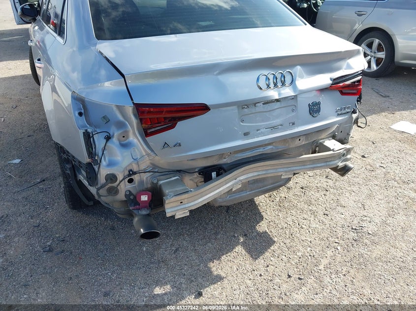 2018 AUDI A4 auction photo 6