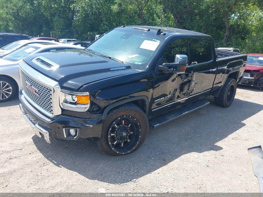 Vin: 1gt12uey3hf221475, lot: 45825200, gmc sierra 2500hd denali 20172