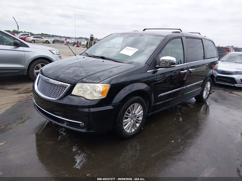 Vin: 2c4rc1gg4dr753145, lot: 45825210, chrysler town & country limited 20132