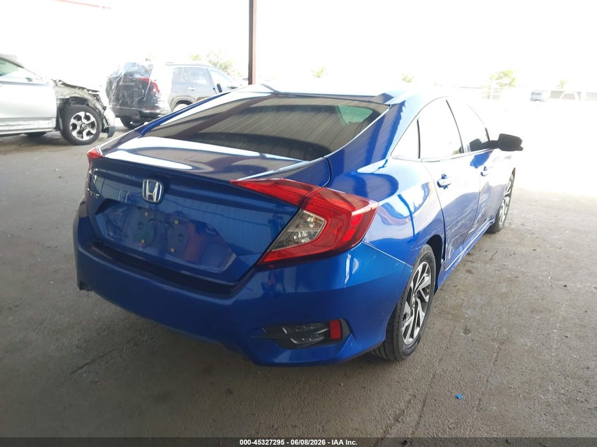 Vin: 19xfc2f77ge098642, lot: 45825228, honda civic ex 20164