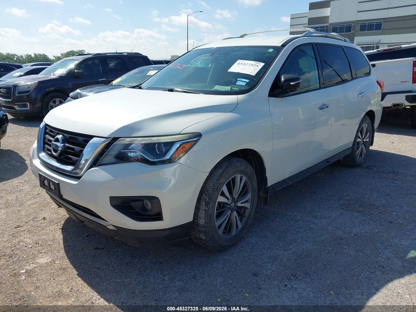Vin: 5n1dr2mn3hc913043, lot: 45825258, nissan pathfinder sv 20172