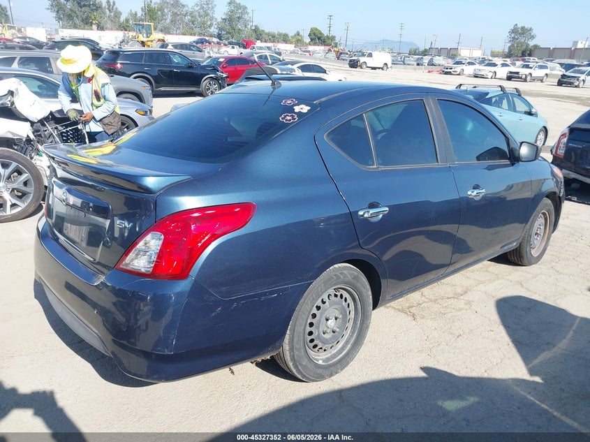 Vin: 3n1cn7ap9hl806827, lot: 45825285, nissan versa 1.6 sv 20174