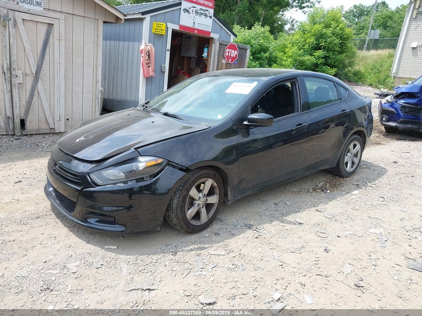 Vin: 1c3cdfbb3gd538525, lot: 45825292, dodge dart sxt 20162