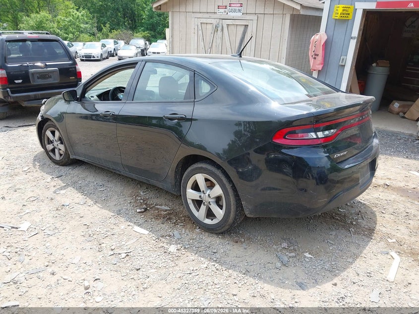 Vin: 1c3cdfbb3gd538525, lot: 45825292, dodge dart sxt 20163