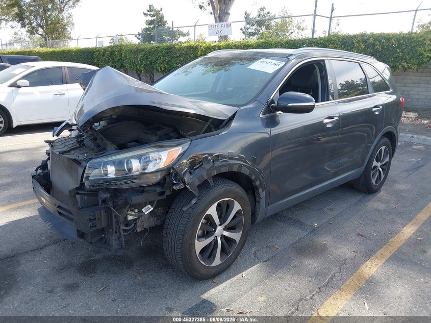 Vin: 5xyph4a53jg409257, lot: 45825317, kia sorento 3.3l ex 20182