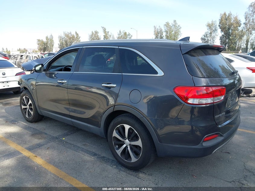 Vin: 5xyph4a53jg409257, lot: 45825317, kia sorento 3.3l ex 20183