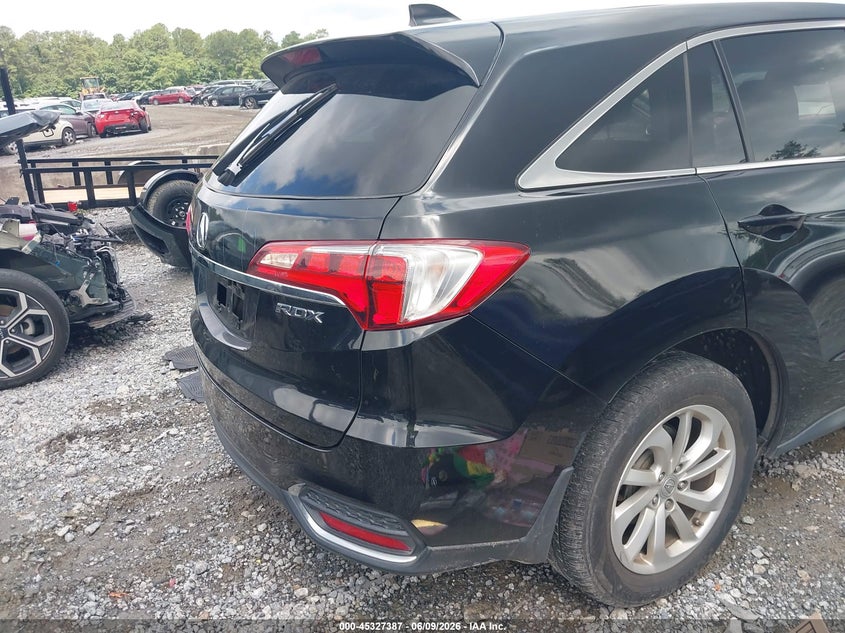 2018 Acura Rdx Acurawatch Plus Package VIN: 5J8TB3H36JL011724 Lot: 45327387