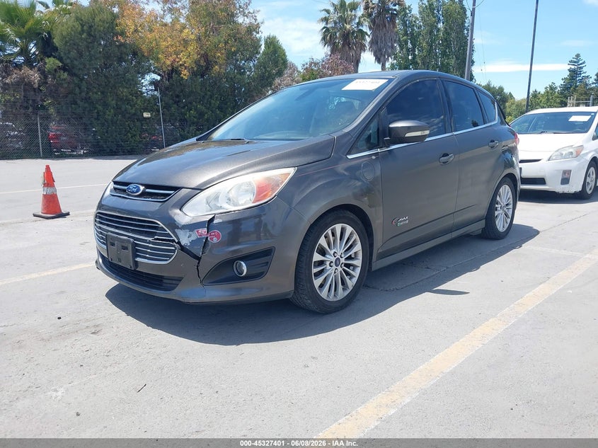 Vin: 1fadp5cu8fl102667, lot: 45825334, ford c-max energi sel 20152