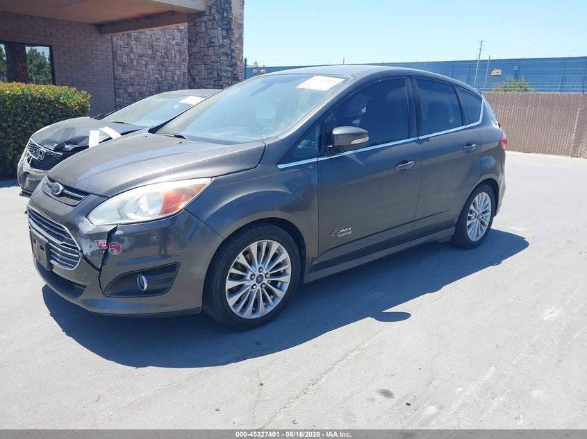 Vin: 1fadp5cu8fl102667, lot: 45825334, ford c-max energi sel 20152