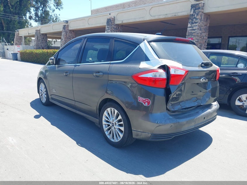 Vin: 1fadp5cu8fl102667, lot: 45825334, ford c-max energi sel 20153
