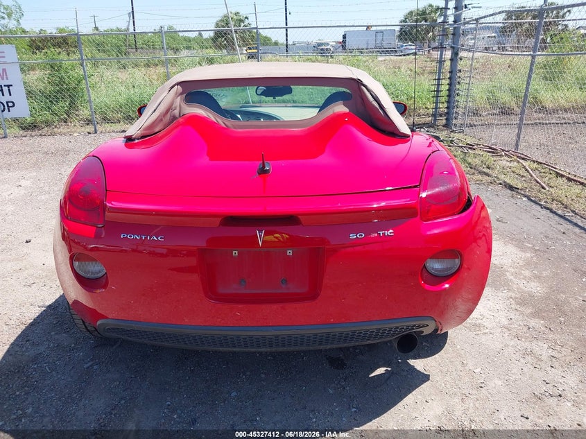 2007 Pontiac Solstice VIN: 1G2MB35B07Y128942 Lot: 45327412