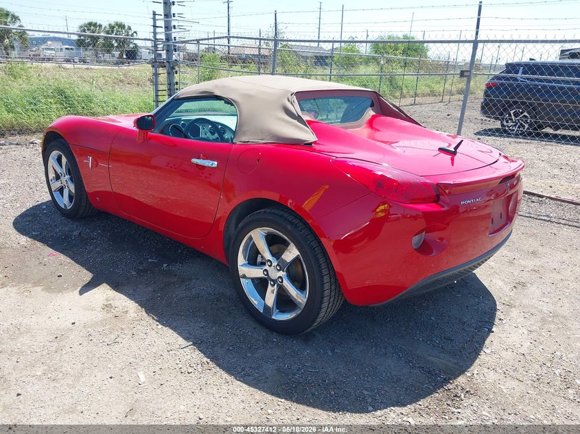 PONTIAC SOLSTICE 2007 VIN 1G2MB35B07Y128942