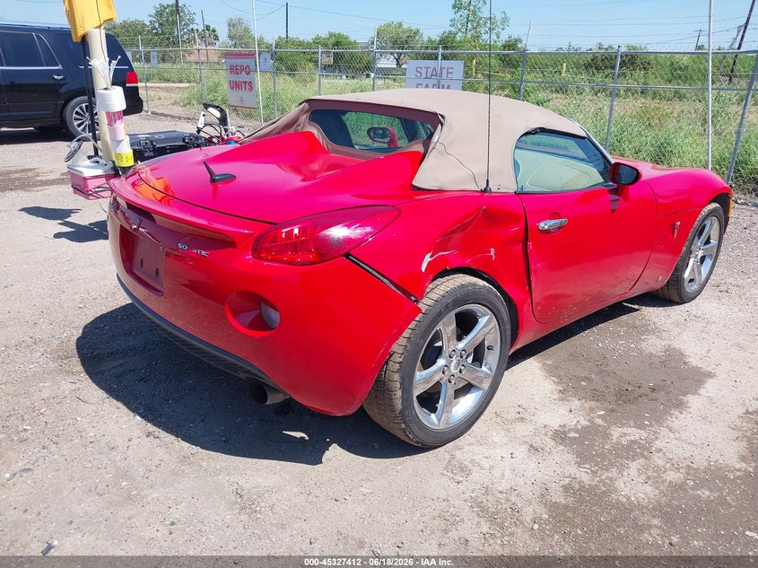 PONTIAC SOLSTICE 2007 VIN 1G2MB35B07Y128942