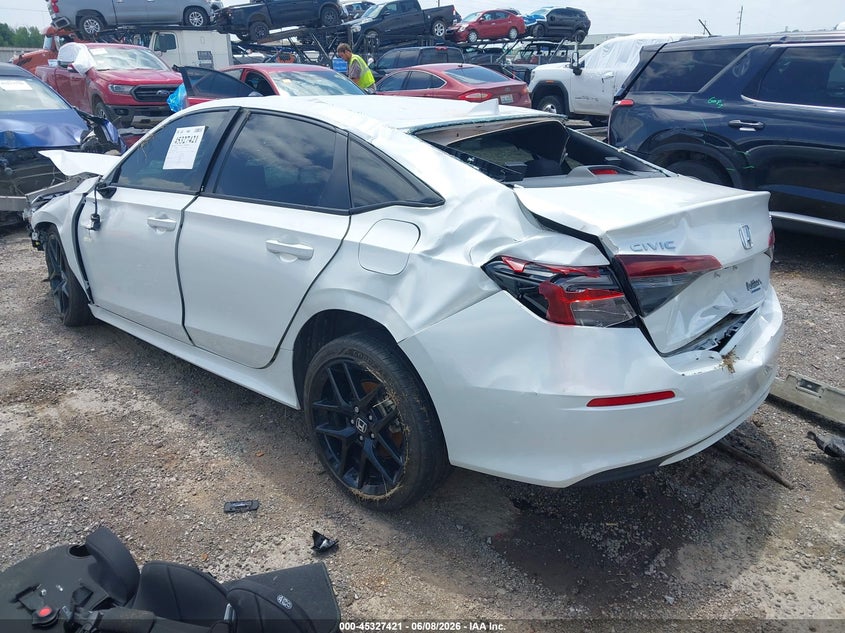 Vin: 2hgfe4f8xsh338831, lot: 45825354, honda civic hybrid sport/sport touring 20253