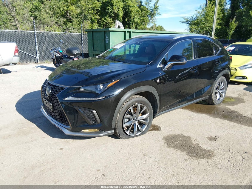 Vin: jtjyarbz0k2120093, lot: 45825378, lexus nx 300 f sport 20192