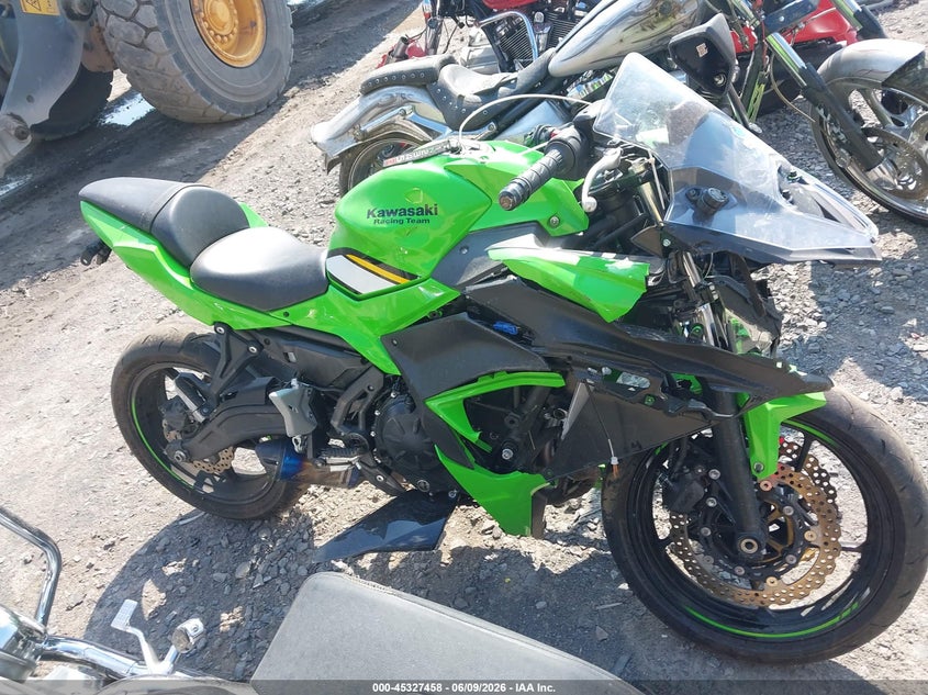 2025 Kawasaki Ex650 P VIN: ML5EXEP11SDAD8502 Lot: 45327458