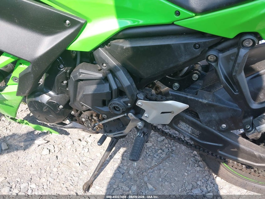 2025 Kawasaki Ex650 P VIN: ML5EXEP11SDAD8502 Lot: 45327458