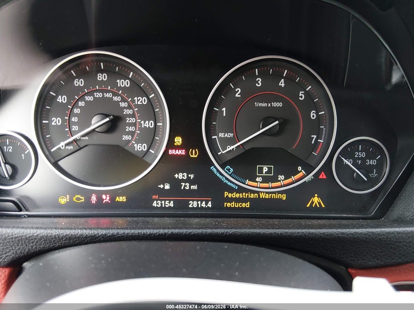 2020 BMW 440I VIN: WBA4W7C02LFH61909 Lot: 45327474