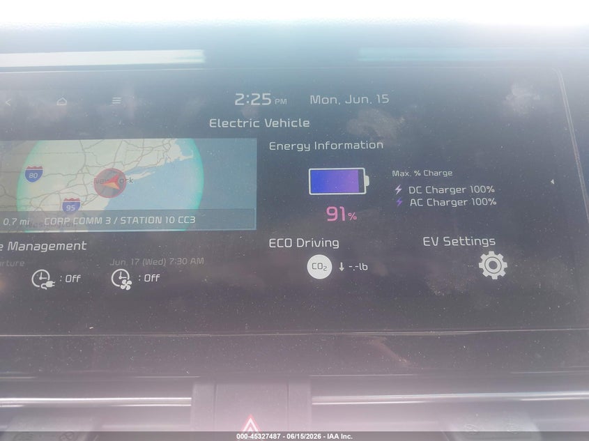 VIN KNDCE3LG7N5144485 2022 KIA NIRO EV EX PREMIUM