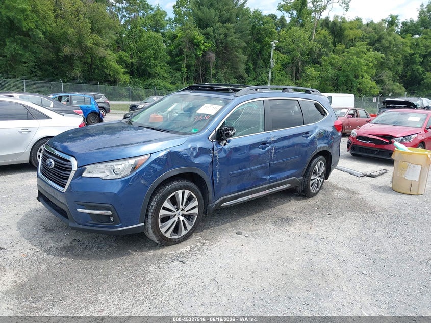 Vin: 4s4wmapd1m3475976, lot: 45825449, subaru ascent limited 20212