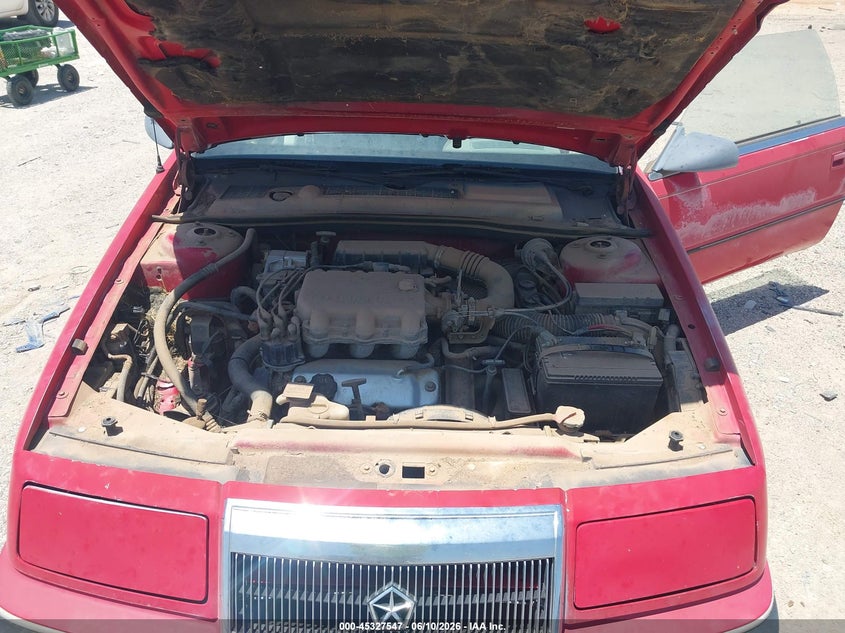 1991 Chrysler Lebaron VIN: 1C3XJ4535MG105060 Lot: 45327547