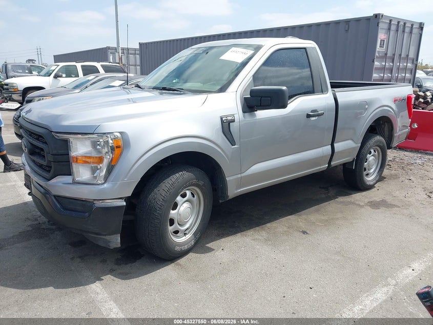 Vin: 1ftmf1ep1mke24356, lot: 45825483, ford f-150 xl 20212