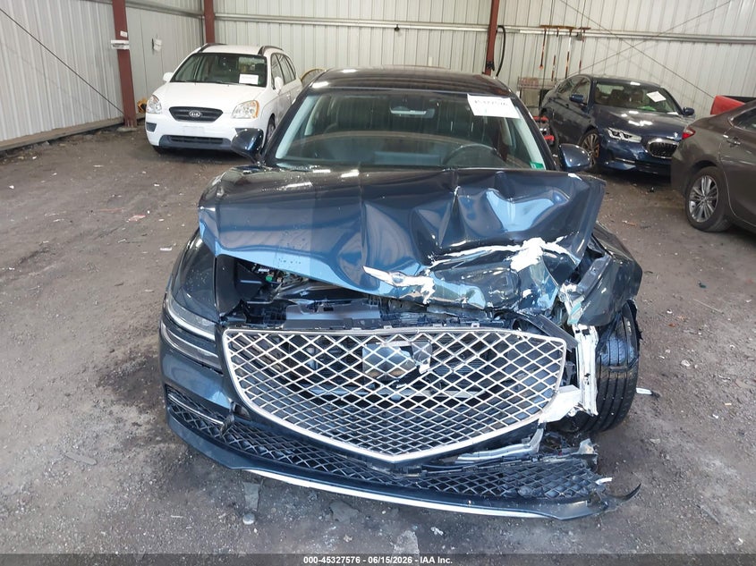 2021 Genesis G80 Prestige VIN: KMTGC4SD8MU081245 Lot: 45327576