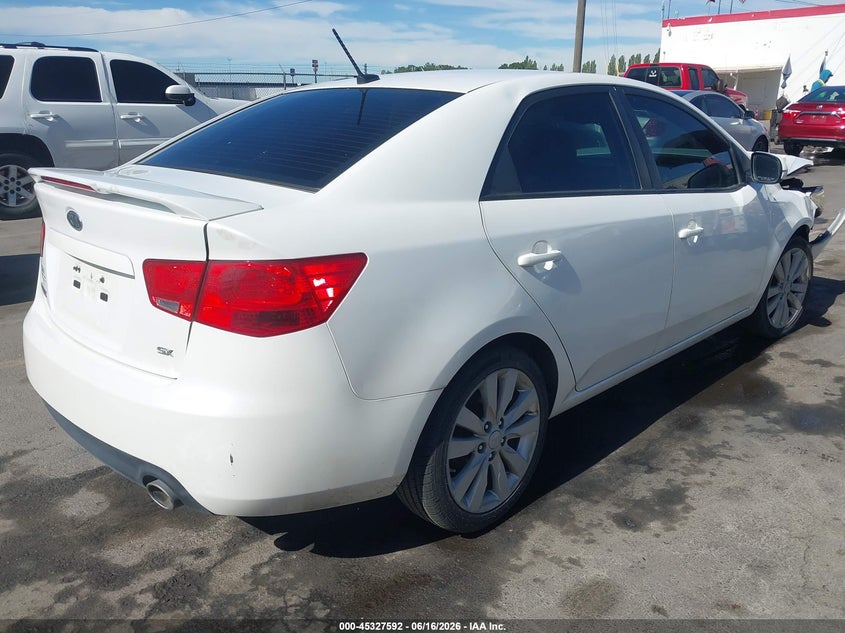 Vin: knafw4a35c5592573, lot: 45825525, kia forte sx 20124