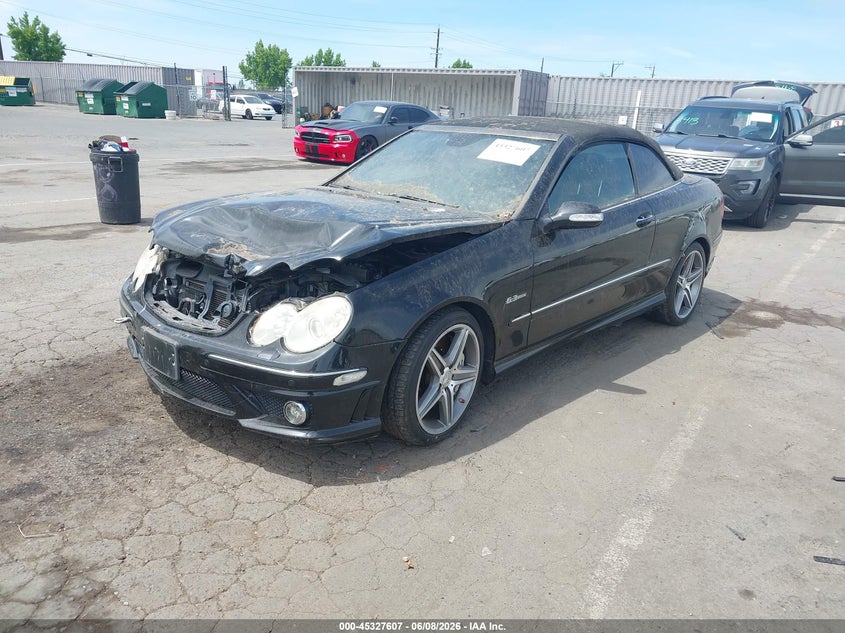 WDBTK77G78T089478 2008 Mercedes-Benz Clk 63 Amg photo 1