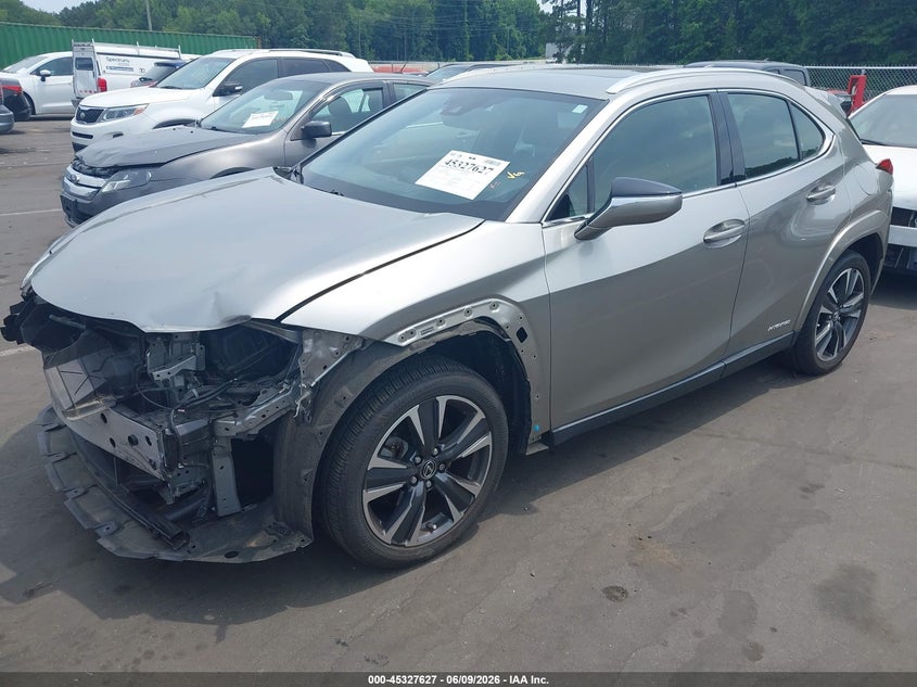Vin: jthp9jbh2n2056576, lot: 45825560, lexus ux 250h 20222