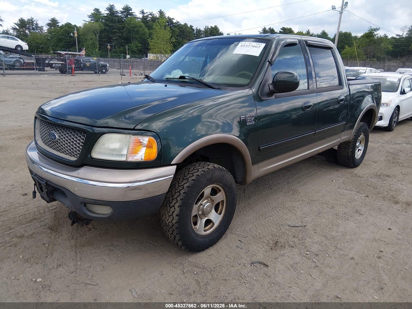 2002 Ford F-150 Lariat/Xlt 1FTRW08L72KD61057 photo 1