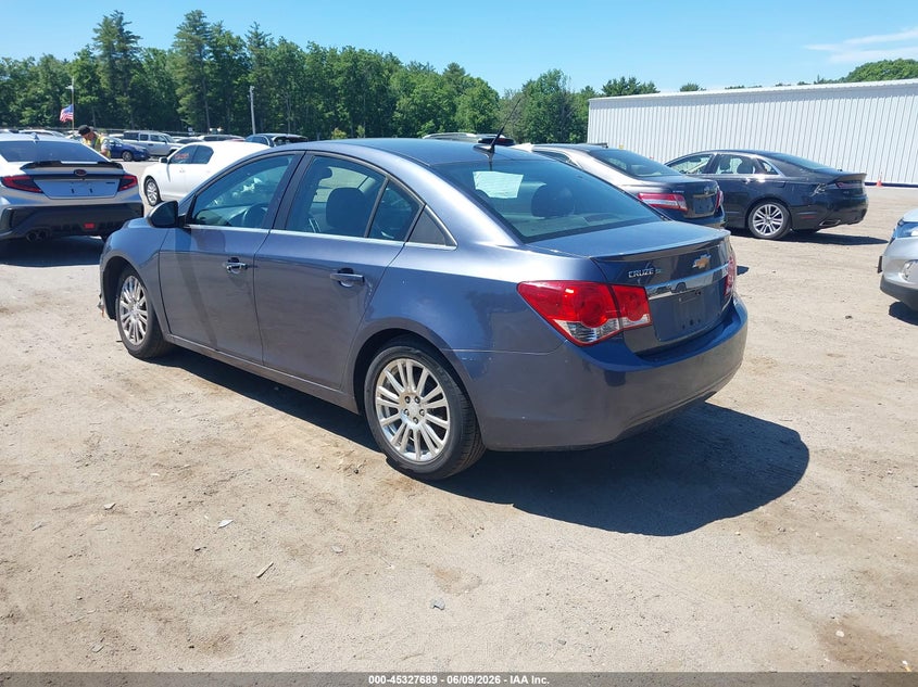 Vin: 1g1ph5sb9d7325125, lot: 45825622, chevrolet cruze eco auto 20133