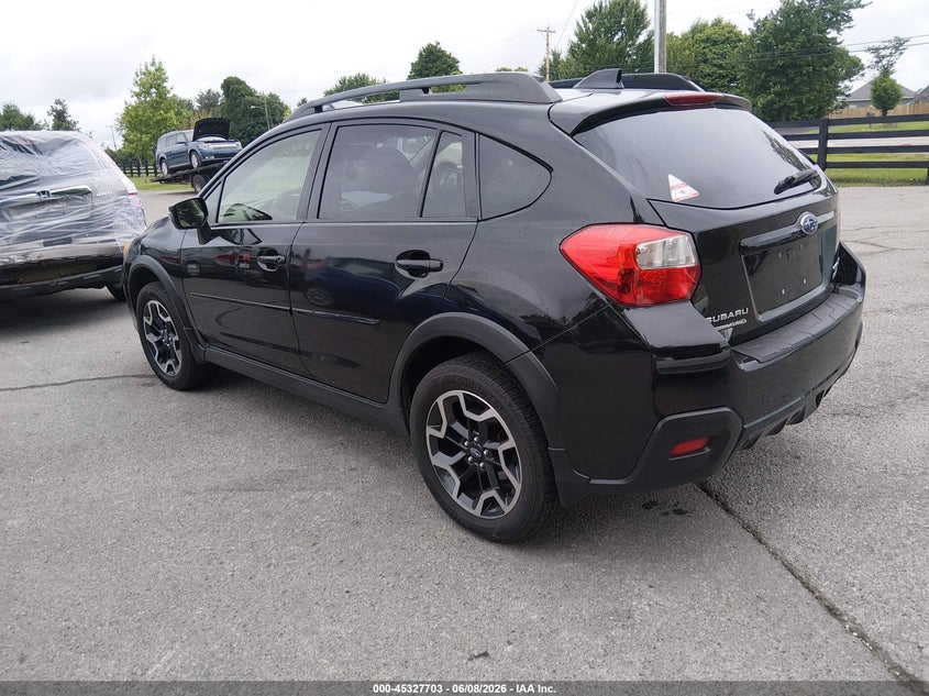 Vin: jf2gpanc0gh313033, lot: 45825636, subaru crosstrek 2.0i limited 20163