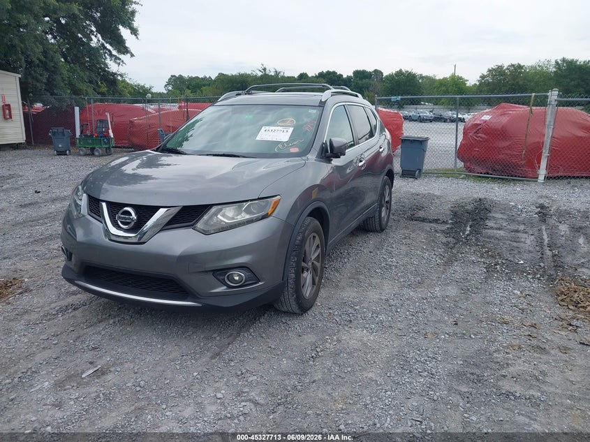 2016 Nissan Rogue Sl 5N1AT2MT3GC747558 photo 1