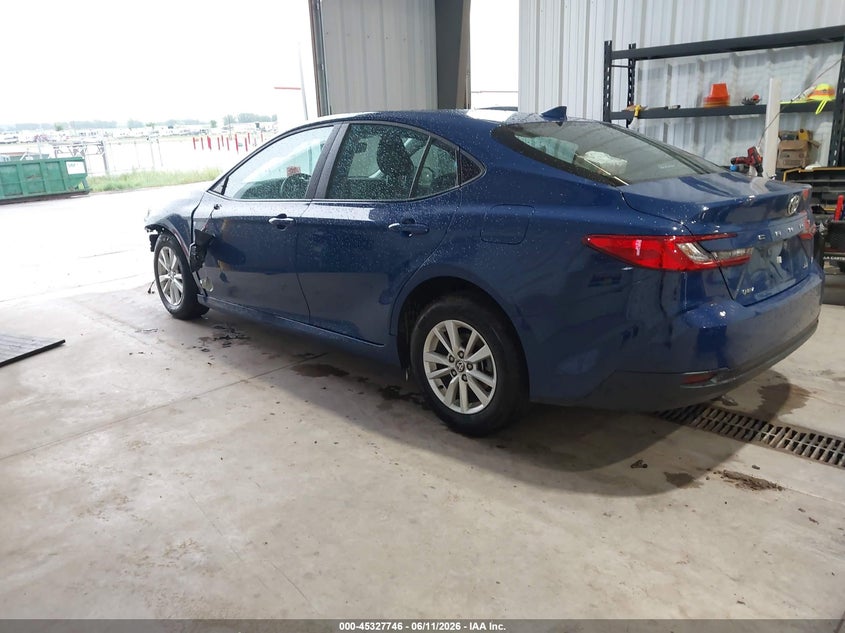2025 TOYOTA CAMRY SEDAN 2.5L I-4 DI, DOHC, VVT, 184HP