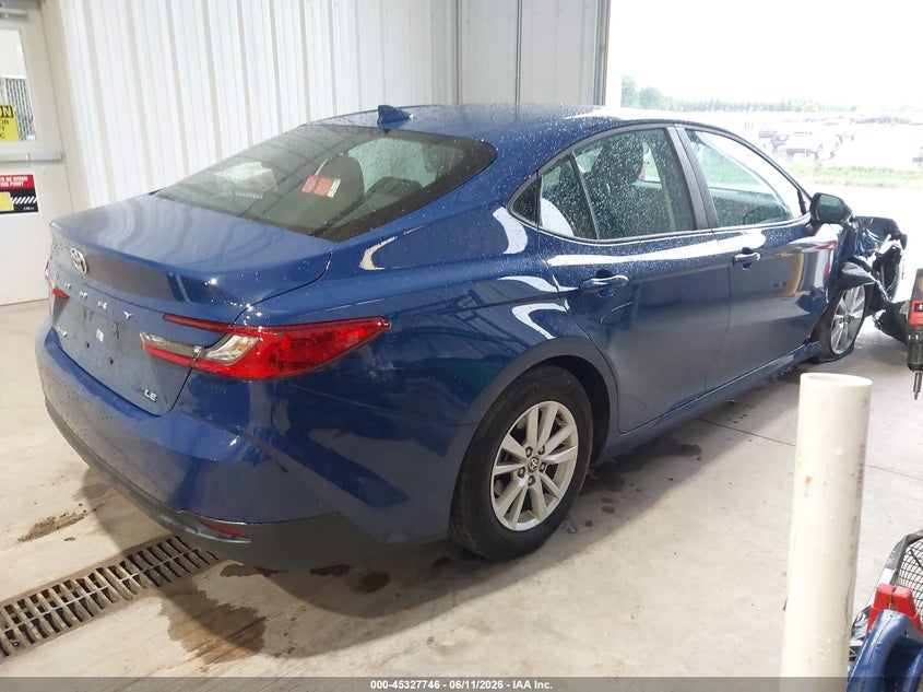 2025 TOYOTA CAMRY SEDAN 2.5L I-4 DI, DOHC, VVT, 184HP