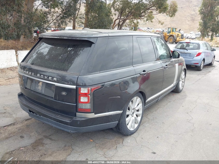 Vin: salgs2ef8da102057, lot: 45825701, land rover range rover supercharged 20134