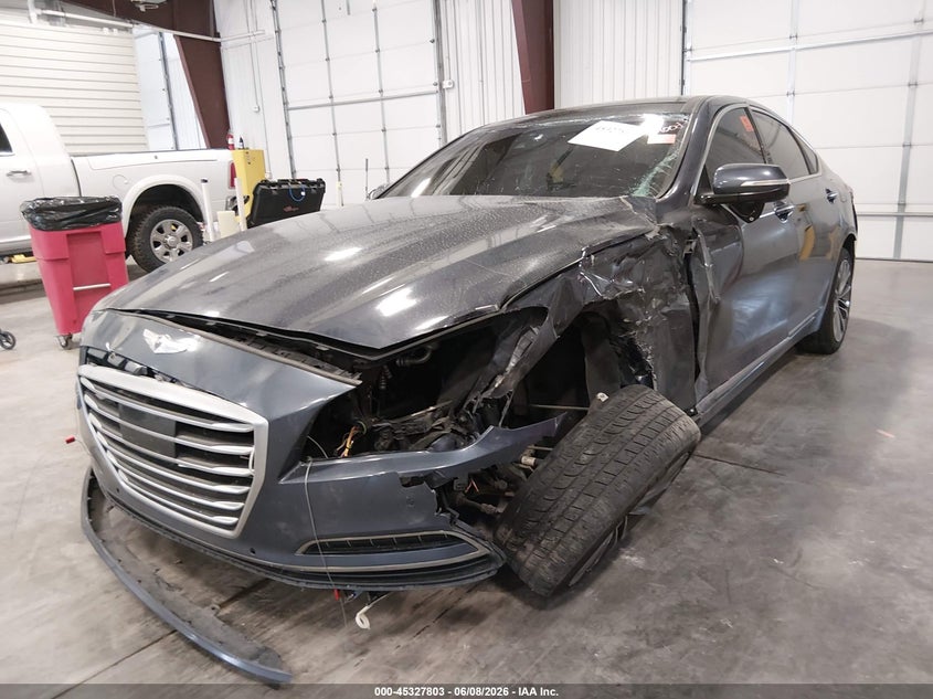 2015 Hyundai Genesis 3.8 VIN: KMHGN4JE2FU063731 Lot: 45327803