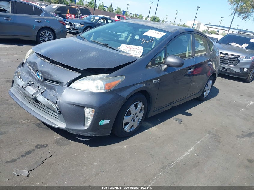 JTDKN3DP7E3053352 2014 Toyota Prius Plug-In photo 1