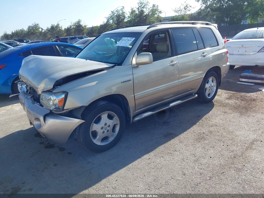 JTEEP21A140042232 2004 Toyota Highlander Limited V6 photo 1