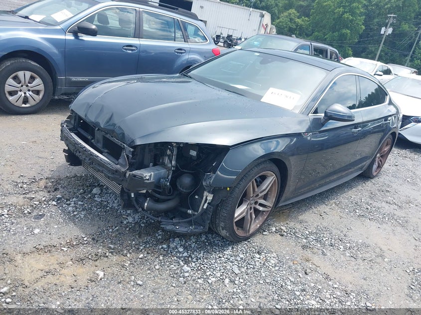 Vin: wauencf53ja088630, lot: 45825766, audi a5 2.0t premium 20182