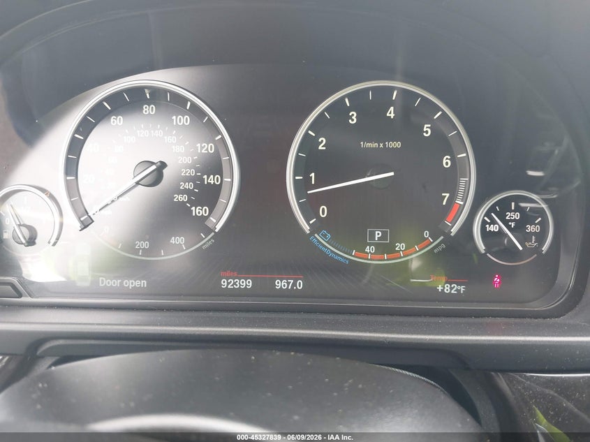 2016 BMW 5ER SEDAN 3.0L I-6 DI, DOHC, VVT, TURBO, 300HP