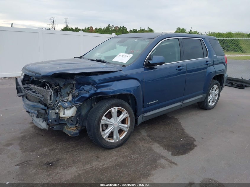 2017 Gmc Terrain Sle-1 2GKALMEK6H6247477 photo 1